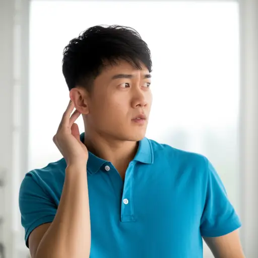 当他听到噪音时，检查一下的想法闪过他的脑海。