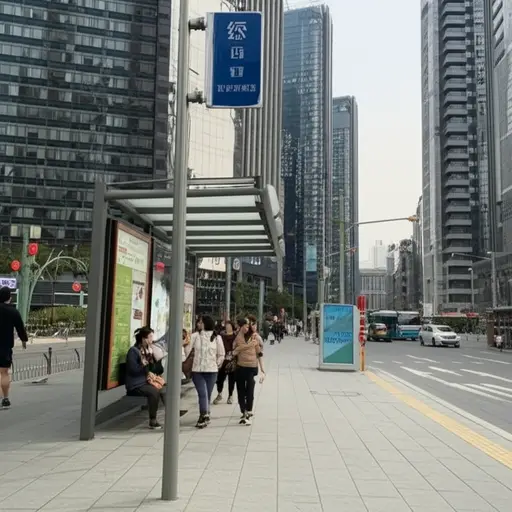 我们可以在公交车站见面吗？
