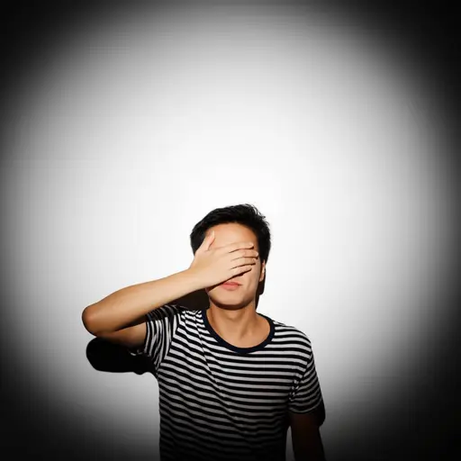 这里的灯太亮了——它们刺痛了我的眼睛。