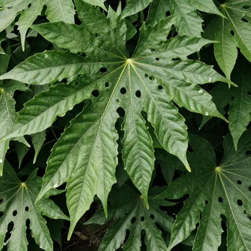 这种植物在阴凉处长得更好。
