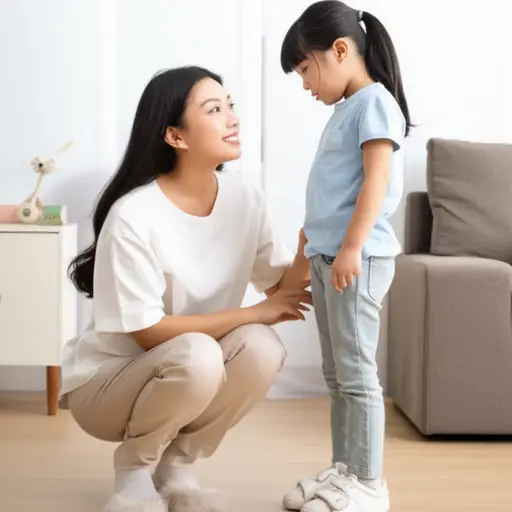 对她耐心点——她还很小。