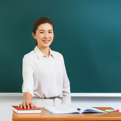 她的丈夫是一名教师。