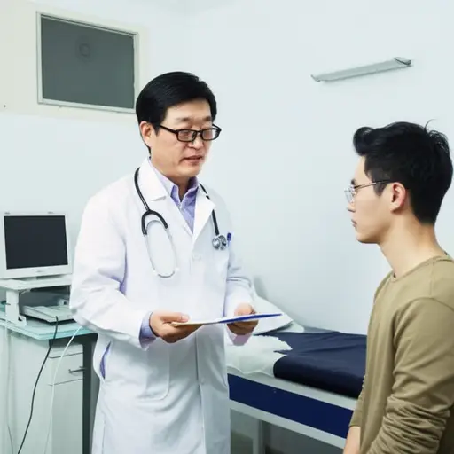 医生建议男性定期检查生殖器官健康状况。