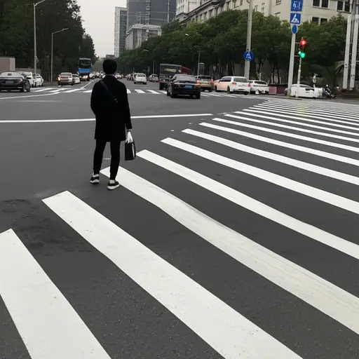 当你到达十字路口时，停下来看看两边。