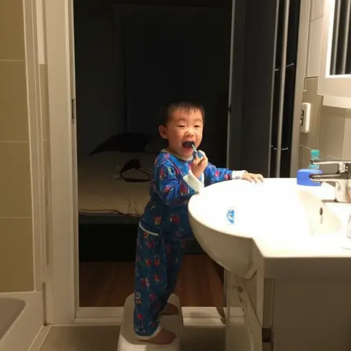 请在睡觉前刷牙。