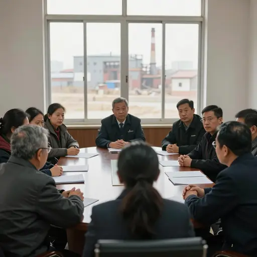 当地居民游说要求关闭工厂。