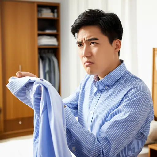 我最讨厌穿的东西是衬衫，我觉得它们非常不舒服。