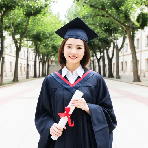 她将在法国完成她的学业。