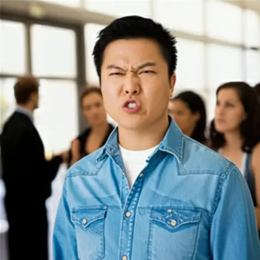 我认为他是个非常粗鲁的人。