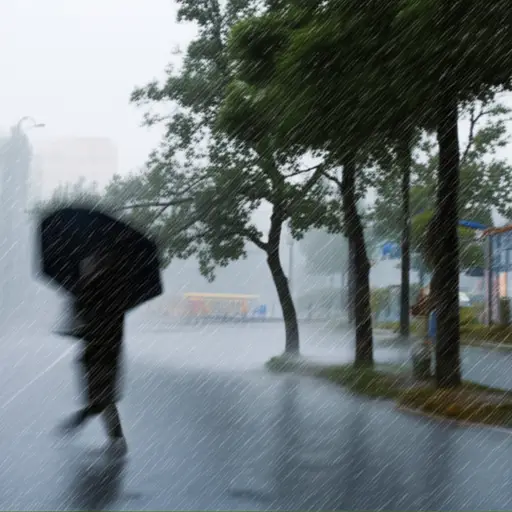 暴风雨中出门是现在能做的最糟糕的决定。