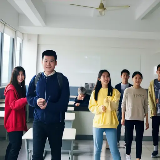 我认识一些同学，但我不认识其他人。
