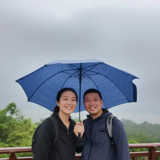 旅行很棒，只是天气不好。