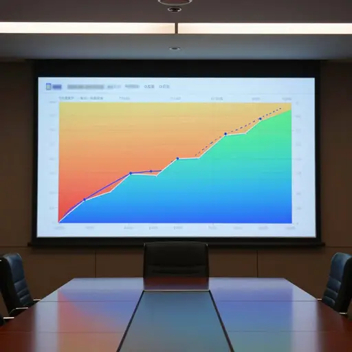 图表显示了碳排放的历史数据和未来预测。