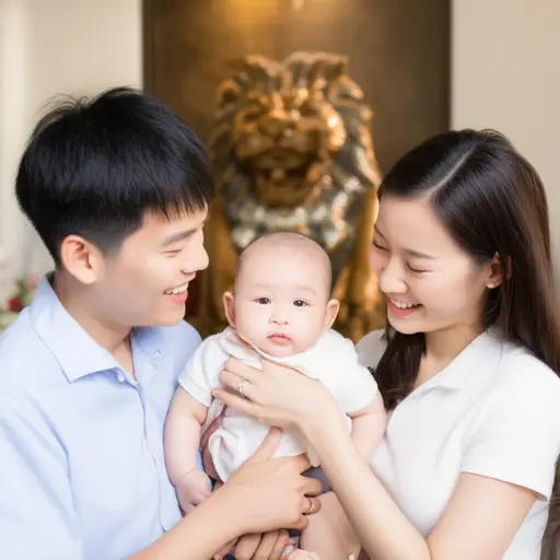 他们给儿子起名Leo，寓意狮子。