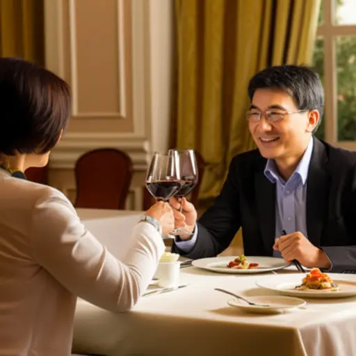 我们总是在一家昂贵的餐厅吃晚餐来庆祝我们的结婚纪念日。