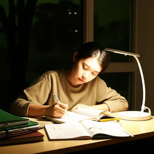 如果你努力学习，你会通过考试的。