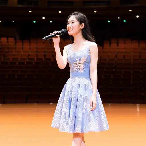 ‘I sang’是过去时态。