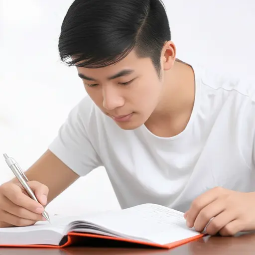 他学得很好。