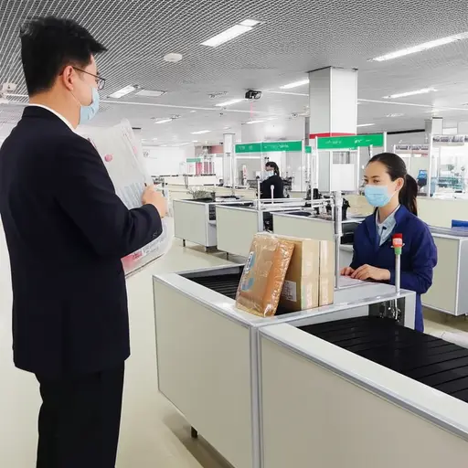 我需要向海关申报这些进口商品。