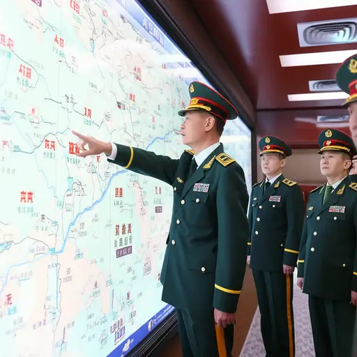 将军下令对敌人基地进行故意的攻击。