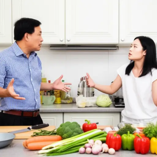我父母在为晚餐做什么而争吵。