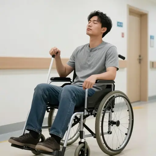 除了失明，他还面临着其他的健康挑战。