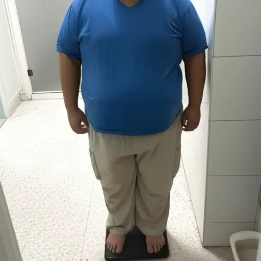 在过去的几个月里，他体重增加了很多。