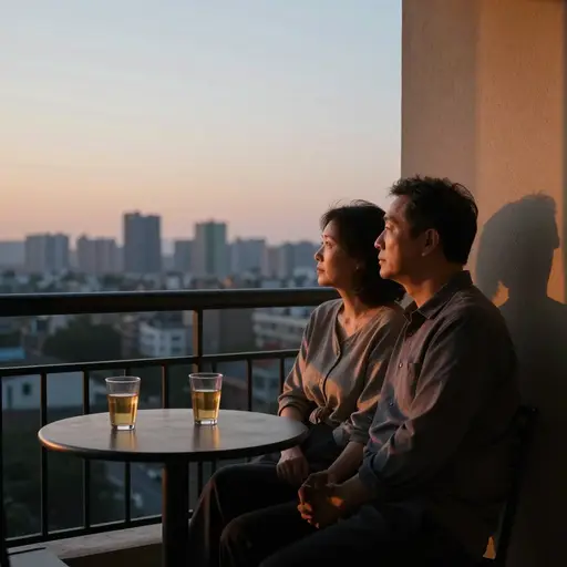 这对夫妇陷入了真正的两难——接受一份高薪海外派驻让孩子转校搬家，还是拒绝并在当前岗位上原地踏步。