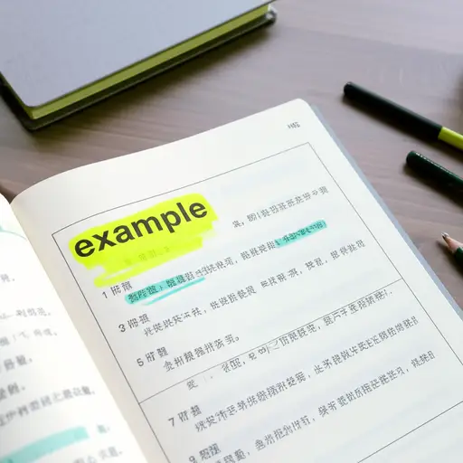 这是一个关于如何使用这个词的例子。