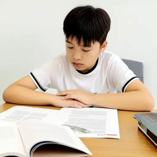 他考试运气不好，但下次会更努力的。