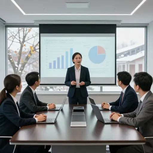 管理层会议正在讨论明年的预算计划。