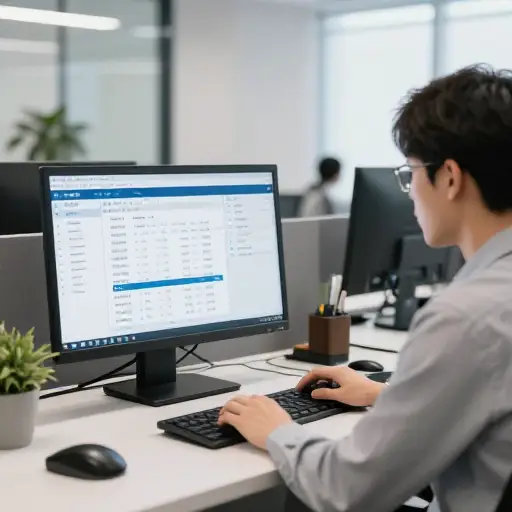 有了自动数据处理工具后，我们比之前更快地整理完报表了。
