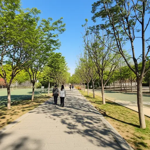 今天阳光明媚，非常适合户外散步。