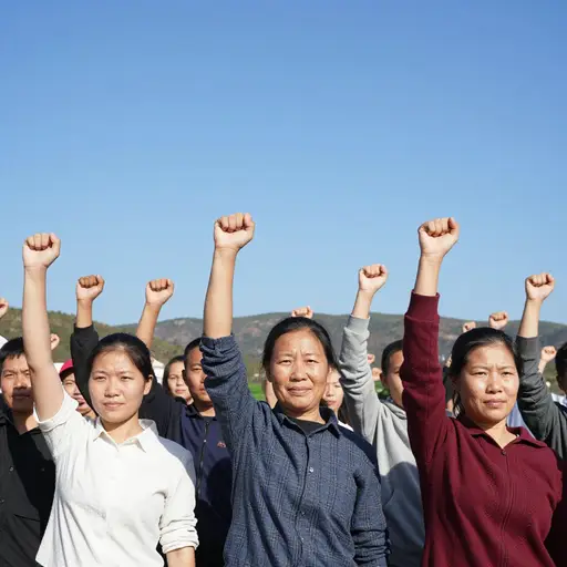 去年，许多公民反抗了威权政府。