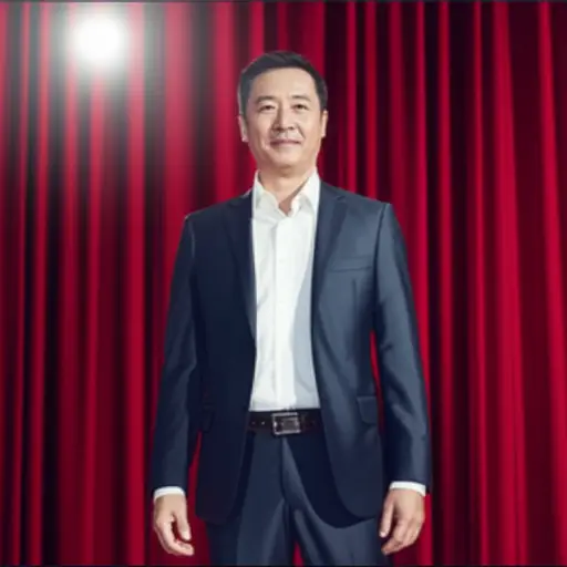 我叔叔是一名演员。