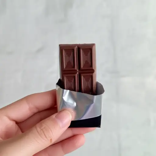 这块巧克力是我尝过最甜的。