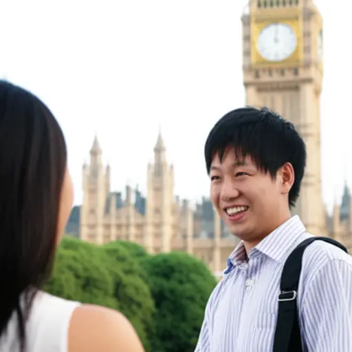 你有一口完美的英语口音。