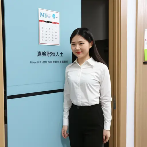 我星期一开始新工作。