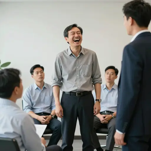 办公室里的马屁精总是在经理的冷笑话面前笑得最大声。