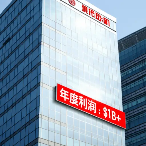 该公司去年利润超过十亿美元。