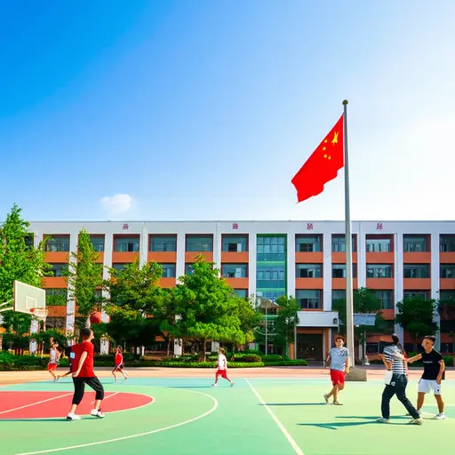 我喜欢我的学校生活。