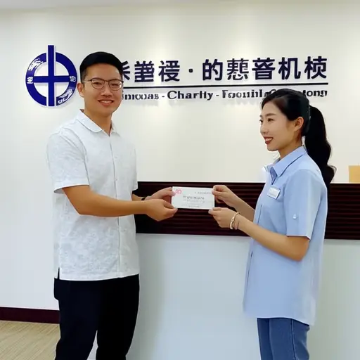 他向慈善机构慷慨捐赠。