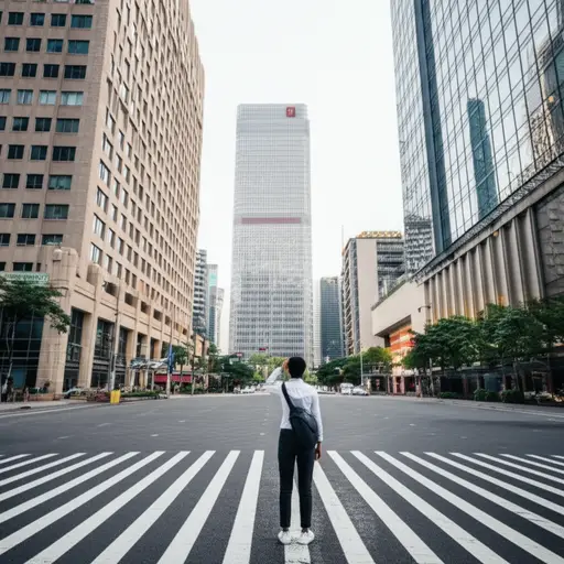 在大城市里，迷路是很常见的。