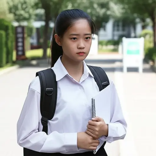 迪尔玛每天去上学，也工作。