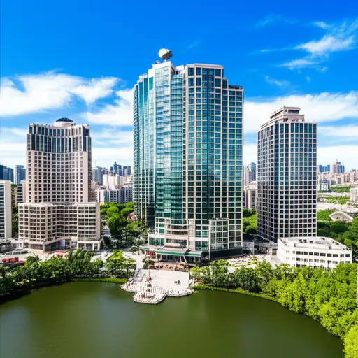 有一些美丽的地方，比如 Merarejonban，其建筑非常出色。