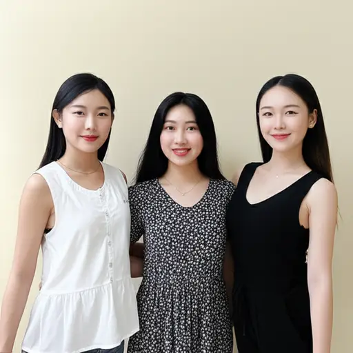 我有两个姐妹。