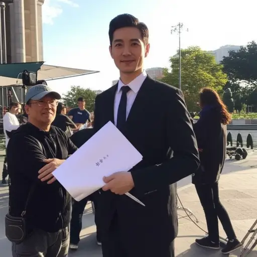他被选中在电影中扮演律师的角色。