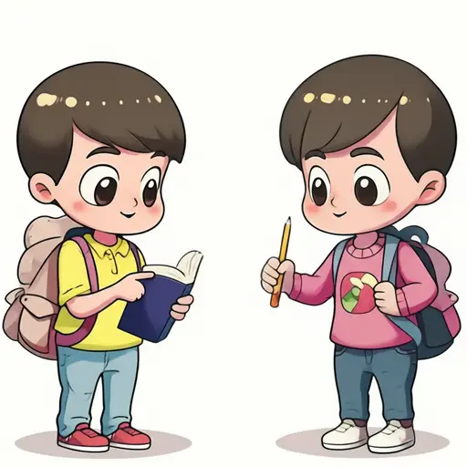 "我的"和"你的"是物主代词。
