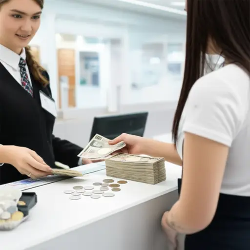 去日本旅行前，你需要把钱兑换成日元。