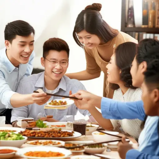 他们对待我相当愉快。